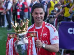 Arteta vyzýva šampióna Premier League Arsenal, aby sa zapísal do histórie vo finále Ligy majstrov lightbox-info