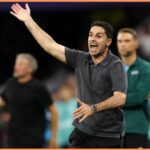 Arteta zostal frustrovaný po tom, čo Noni Madueke dorovnal vo finále UCL