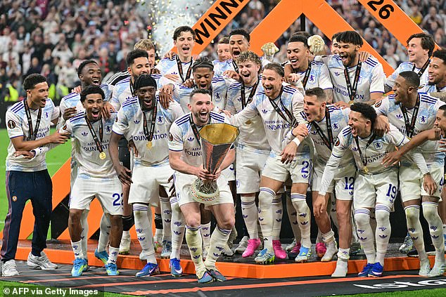 Aston Villa 3:0 Freiburg: Muži Unaia Emeryho získali hlavnú trofej, Aston Villa rozdrvila Freiburg 3:0, vyhrala Európsku ligu a ukončila 30-ročné sucho o trofej