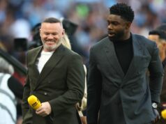 BREAKING: BBC potvrdilo zostavu MS 2026 vrátane Wayna Rooneyho pred bitkou s ITV LONDÝN, ANGLICKO - 25. apríla: Wayne Rooney (L) a Micah Richards počas semifinálového zápasu FA Cupu Emirates medzi Manchestrom City a Southamptonom 25. apríla 2026 v Londýne v Anglicku. (Foto: Matt Watson/Southampton FC cez Getty Images)