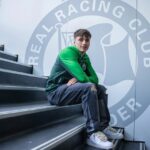 Obrázok cez Racing Santander. Salinas bude hrať za Španielsko do 19 rokov na Eure toto leto.