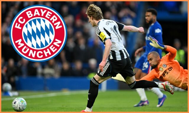 Bayern chce znížiť prestupovú čiastku Anthonyho Gordona
