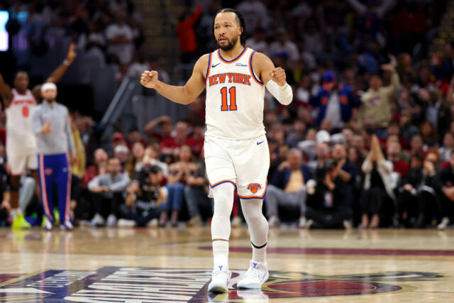 Jalen Brunson Knicks vs Cavaliers Game 3 Východné finále play-off NBA