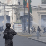 Bolívijskí baníci sa dostali do konfliktu s políciou a žiadajú prezidenta odstúpiť | Protesty
