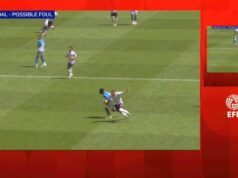 Bolton vs Stockport County VAR dráma ako posledný gól play-off Kontrola VAR počas zápasu Bolton Wanderers vs Stockport County