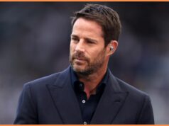 Brankára Arsenalu Davida Raya pochválil učenec Jamie Redknapp Brankára Arsenalu Davida Raya pochválil učenec Jamie Redknapp