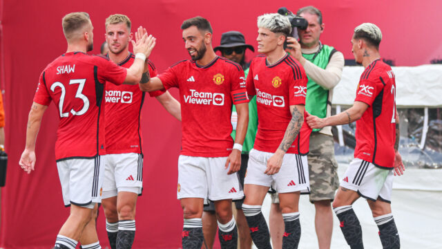 Bruno Fernandes ponížený Pepom Guardiolom na stretnutí Manchestru City

