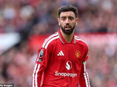 Bruno Fernandes si pripísal bilanciu asistencií v Premier League – po tom, čo kapitán Man United dosiahol pred posledným dňom v historických knihách rovnakú úroveň ako Thierry Henry a Kevin De Bruyne. Bruno Fernandes si pripísal bilanciu asistencií v Premier League - po tom, čo kapitán Man United dosiahol pred posledným dňom v historických knihách rovnakú úroveň ako Thierry Henry a Kevin De Bruyne.