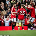 Bruno Fernandes svojou 20. asistenciou proti Nottinghamu Forest vyrovnal rekord Premier League