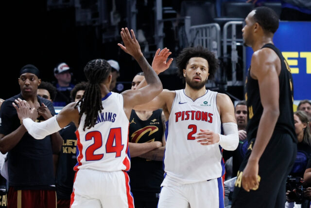 Dnešné skóre NBA Pistons vs Cavaliers play-off NBA Cade Cunningham