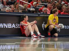 Caitlin Clark utrpela znepokojujúce zranenie a tesne pred zápasom bola vyradená zo zostavy Indiana Fever… fanúšikov rozzúrila Caitlin Clarkovej chýba ešte viac času so zranením po tom, čo ju poškriabal problém s chrbtom