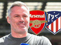Carragher predpovedal Gunners vs Atletico Madrid po „veľkej“ zmene Carragher predpovedal Gunners vs Atletico Madrid po „veľkej“ zmene