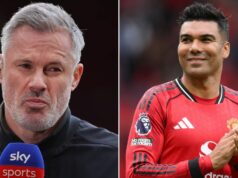 Casemiro hovorí, že „zatrpknutý“ Jamie Carragher vie, že sa mýlil s neslávne známym kopaním do hviezdy Man Utd Casemiro znovu objavil svoju najlepšiu formu za posledné mesiace