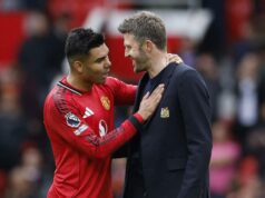 Casemiro podporuje Carricka na trvalé miesto manažéra Manchestru United Casemiro podporuje Carricka na trvalé miesto manažéra Manchestru United