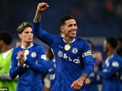 Chelsea 2:1 Tottenham: Táto prehra udrží Spurs v zostupovom pekle až do posledného dňa kampane a oživí záblesk nádeje West Hamu, že sa im podarí uniknúť poklesu, píše MATT BARLOW Enzo Fernandez oslavuje v cieli po otvorení skóre proti Spurs vo veľkom štýle
