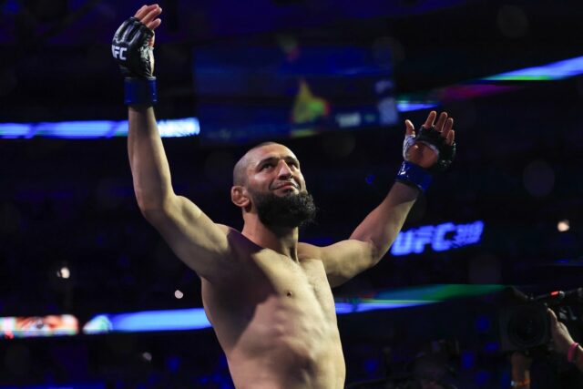 UFC šampión strednej váhy Khamzat Chimaev (Getty)
