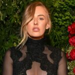 Chloe Kelly a AJ Tracey sa zúčastňujú na podujatí British Vogue a Netflix na oslavu odovzdávania televíznych cien The Bafta na Dovetale London 7. mája 2026 v Londýne v Anglicku.