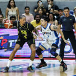 Chris McCullough z TNT Tropang 5G počas zápasu proti Meralco Bolts v semifinále PBA Commissioner's Cup 2026 Game 4.