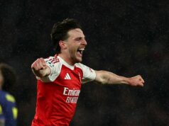 Čo urobil Declan Rice v polčase, keď Mikel Arteta odomykal nové monštrum Arsenalu Declan Rice
