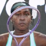 Coco Gauff French Open grandslamový tenisový Roland Garros