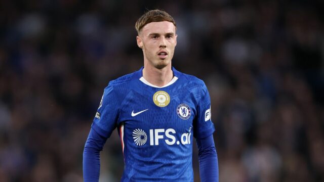 Cole Palmer a päť ďalších hviezd Chelsea sa chystajú na Cole Palmer z Chelsea počas zápasu Premier League medzi Chelsea a Tottenhamom Hotspur na Stamford Bridge 19. mája 2026 v Londýne v Anglicku