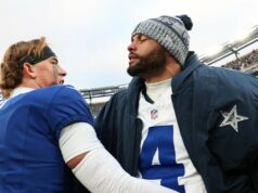 Cowboys, Giants otvárajú sezónu 26. futbalovej sezóny Sunday Night Football NFL: Dallas Cowboys v New York Giants
