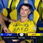 Cristiano Ronaldo bol rozrušený po tom, čo Al-Nassr v utorok v 98. minúte vyrovnal