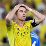 Cristiano Ronaldo počas zápasu Al-Nassr