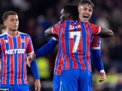 Crystal Palace postúpili do finále Conference League: Zverenci Olivera Glasnera porazili Šachtar Doneck počas jednej z najlepších nocí vo svojej histórii, keď sa snažili získať prvý európsky titul Crystal Palace sa dostal do finále Conference League po tom, čo zdolal Šachtar Doneck