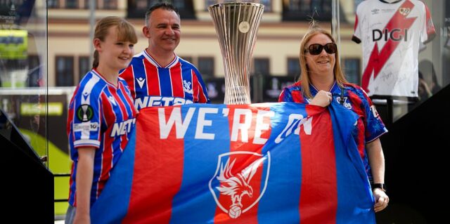 Crystal Palace vs Rayo Vallecano – finále Európskej konferenčnej ligy NAŽIVO: Najnovšie skóre, tímové novinky a aktualizácie vzhľadu Eagles tvoria históriu s prvým európskym titulom
