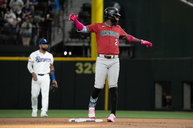 MLB: Arizona Diamondbacks v Texas Rangers