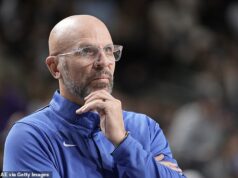 Dallas Mavericks prepustil hlavného trénera Jasona Kidda po tom, čo opäť chýbal v play-off Dallas Mavericks vyhodili hlavného trénera Jasona Kidda