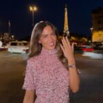 Leah Keane bola v Paríži a oslavovala svoje sliepky pred tým, ako sa vydala za hviezdu Southamptonu Taylor Harwood-Bellis