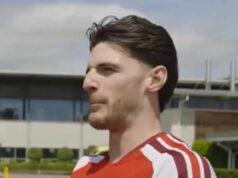 Declan Rice sa vyjadruje k obvineniam z virálneho momentu hviezdy Arsenalu, ktorý zachytila kamera Declan hovorí ryža