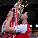 Declan Rice bozkáva trofej Premier League