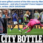 Degradácia fanúšikov Man City bola potvrdená, keď otázka o titule Arsenalu kričala, ale nebola zodpovedaná