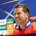 Tréner Atlética Madrid Diego Simeone