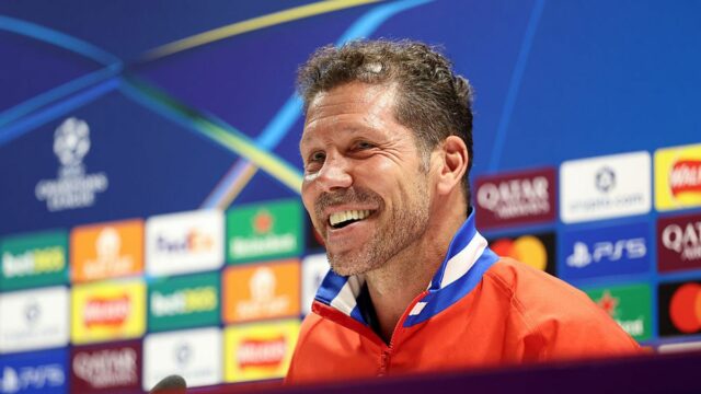 Tréner Atlética Madrid Diego Simeone