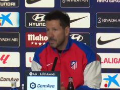 Diego Simeone z Atlética – „Je ťažké sa v sezóne zlepšiť“ Diego Simeone z Atlética - "Je ťažké sa v sezóne zlepšiť"