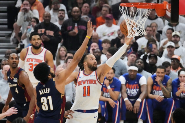 NBA dnes skóruje Knicks vs Cavaliers Game 3 Východné finále play-off NBA