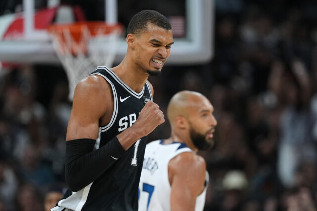 Dnešné skóre NBA Victor Wembanyama Spurs vs Timberwolves Game 5 Playoffs NBA