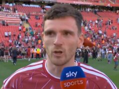 Dohoda Andyho Robertsona s ďalším klubom, keď emocionálne priznáva Liverpool Vypočúvaný Andy Robertson