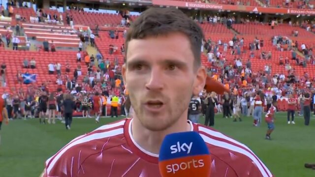 Vypočúvaný Andy Robertson