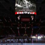 Carolina Hurricanes vzdala v piatok dojemnú poctu hokejovému „skvelému“ Claudovi Lemieuxovi.