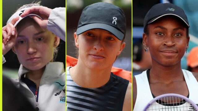 Dokáže Iga Swiatek predbehnúť Elenu Rybakinu na 2. mieste, dokáže Coco Gauff predbehnúť Poliaka?
