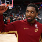 7. zápas play-off NBA Donovan Mitchell Cavaliers vs Pistons