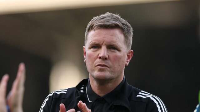 Eddie Howe, manažér Newcastle United