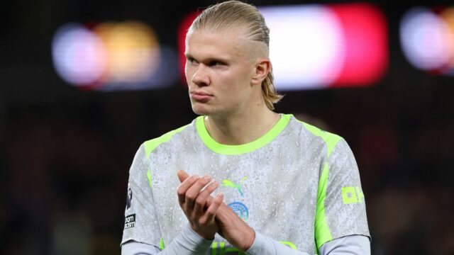Erling Haaland po zápase Manchestru City