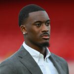 Callum Hudson-Odoi z Nottingham Forest počas štvrťfinále Európskej ligy UEFA v 2. zápase medzi Nottingham Forest a FC Porto na City Ground v Nottinghame, Spojené kráľovstvo, 16. apríla 2026. (Foto: Jon Hobley/MI News/NurPhoto cez Getty Images)