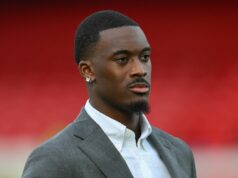 Eso Nottinghamu Forest Callum Hudson-Odoi potrestané na súde po usvedčení zo superšportu Callum Hudson-Odoi z Nottingham Forest počas štvrťfinále Európskej ligy UEFA v 2. zápase medzi Nottingham Forest a FC Porto na City Ground v Nottinghame, Spojené kráľovstvo, 16. apríla 2026. (Foto: Jon Hobley/MI News/NurPhoto cez Getty Images)